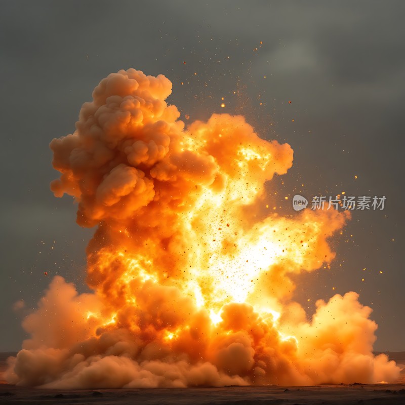 爆炸现场震撼瞬间