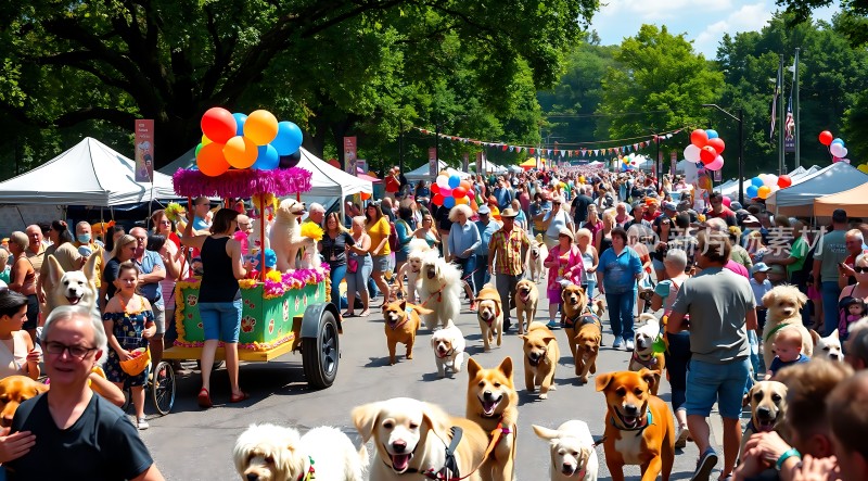 狗狗游行欢乐节