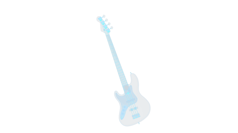 芬达贝斯 电子吉他摇滚歌手音乐节音乐舞台