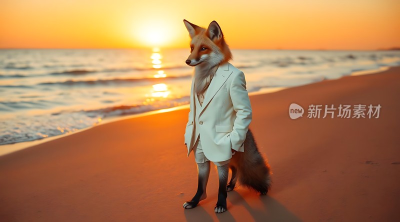 日落下的狐狸绅士