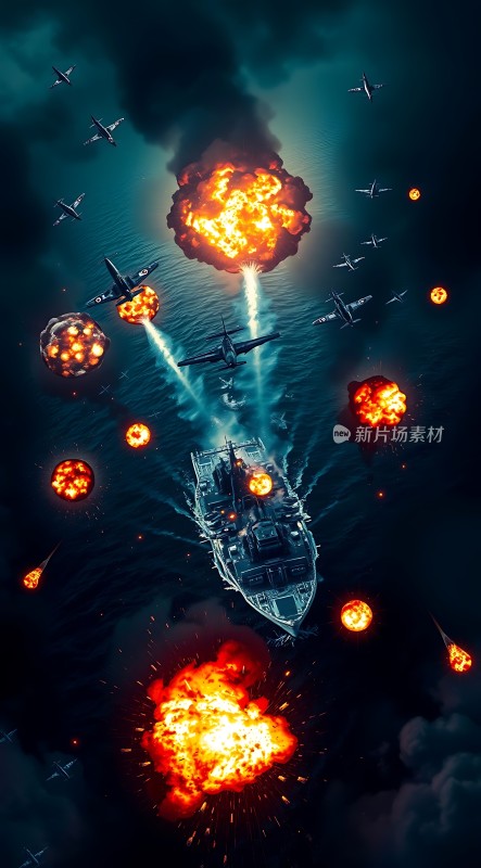 海战激战正酣