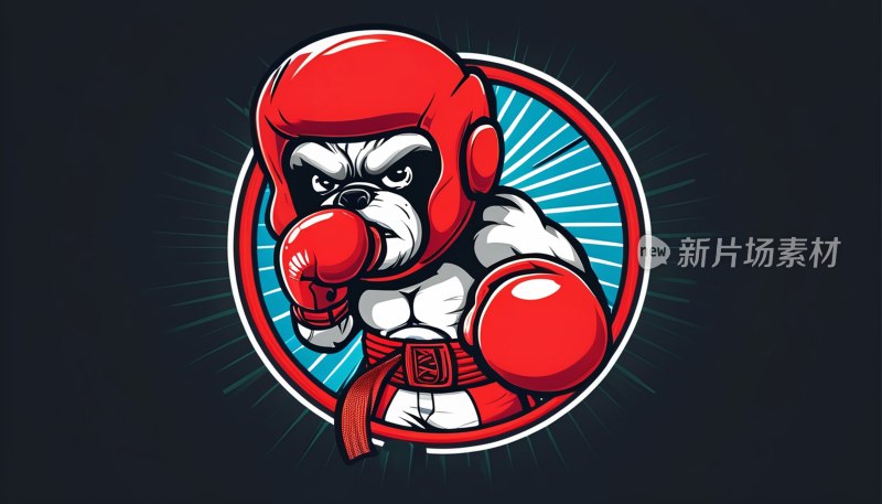 拳击标识设计