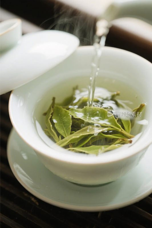 茶叶泡茶茶艺画面