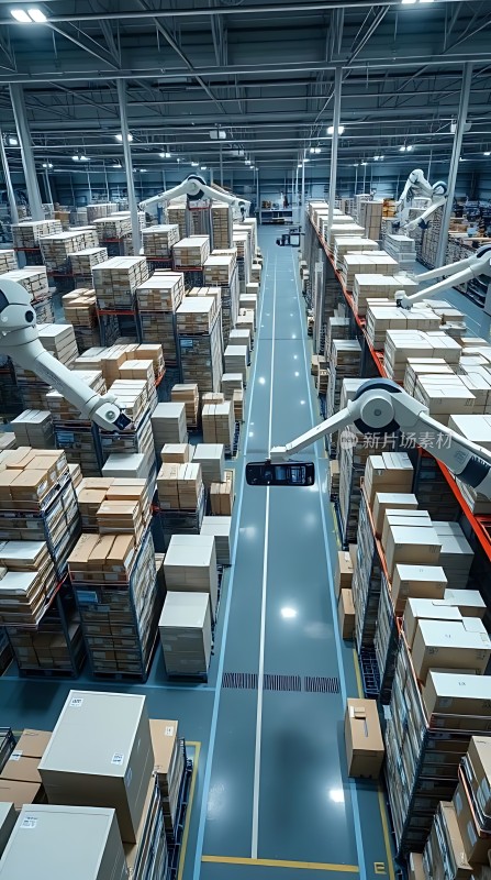 智能仓储机器人高效作业