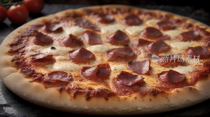 香浓芝士火腿披萨