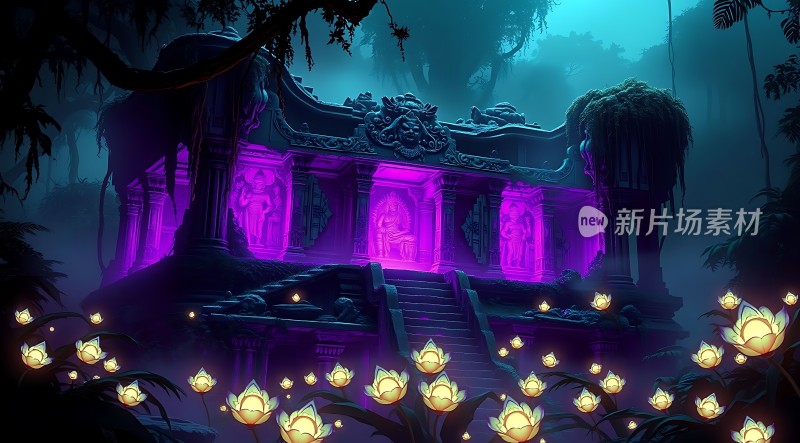 神秘古庙秘境探秘