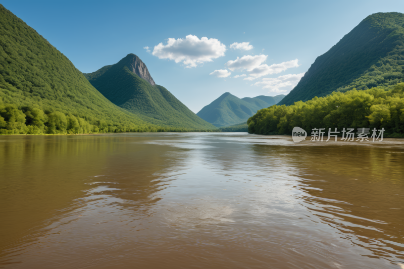 湖光风景风光高清图片