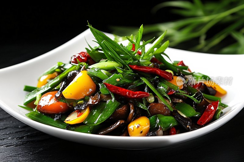 美味的蔬菜小炒