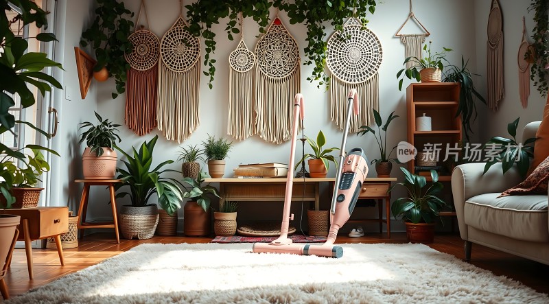 现代家居绿意盎然温馨舒适