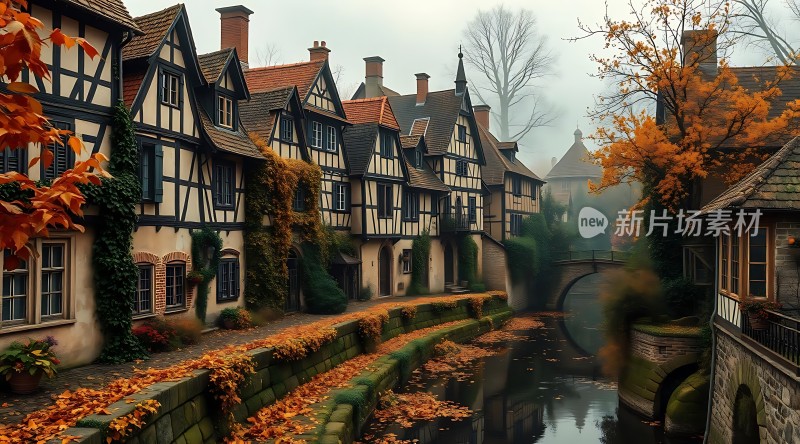 秋日古街水乡情