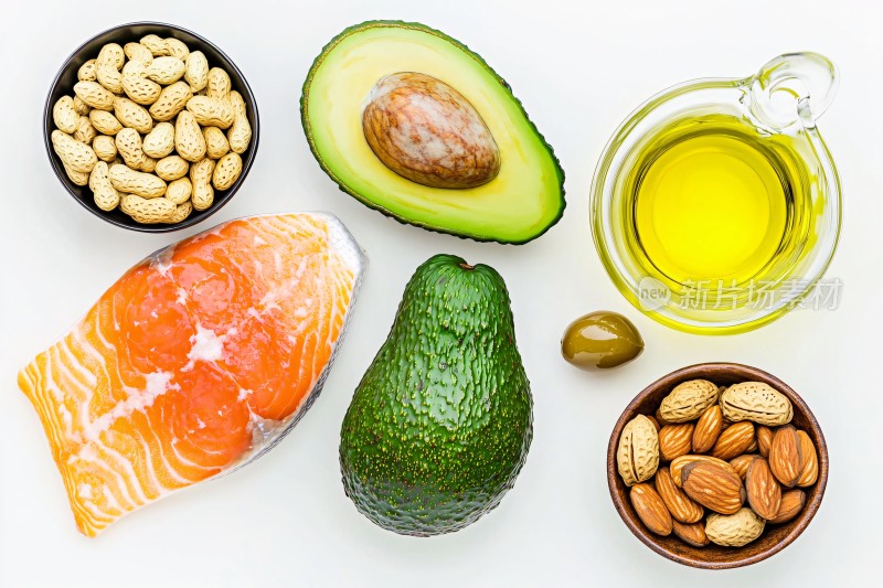 健康食材组合展示