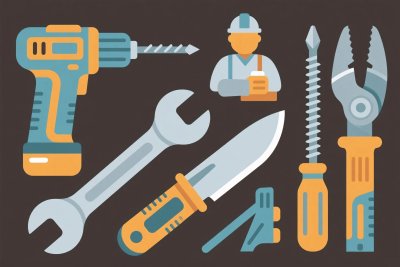工具插画集合