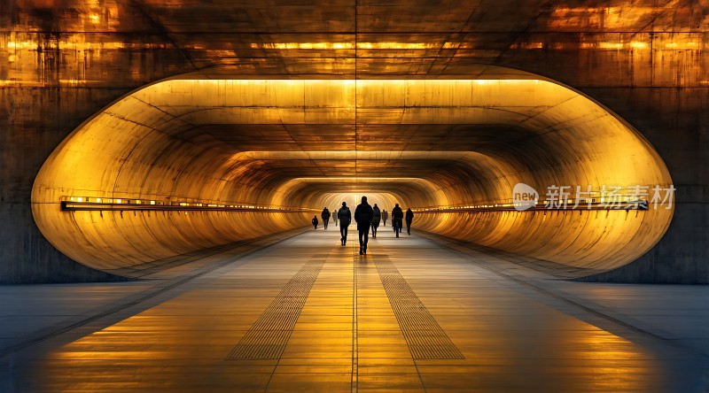 隧道光影漫步