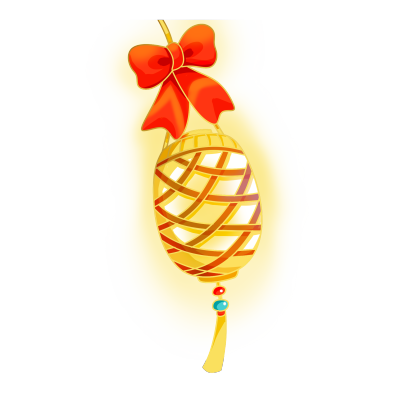 灯笼挂饰插画 灯笼挂饰插画