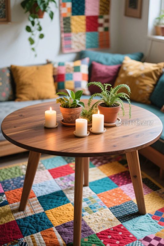 温馨室内植物布置