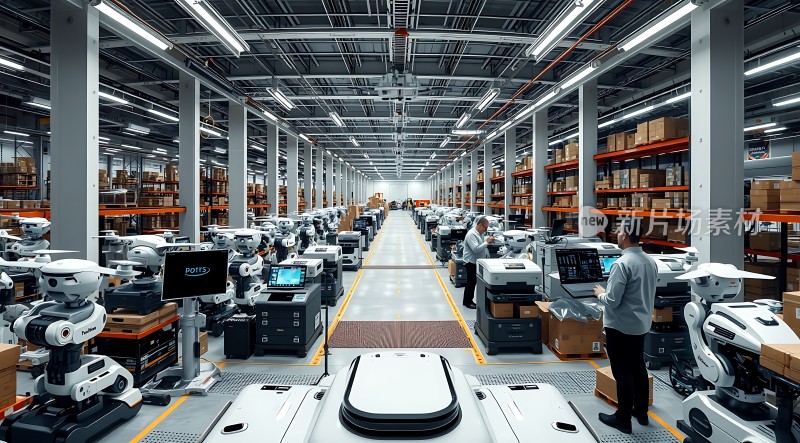 智能物流中心机器人协作与高效仓储管理