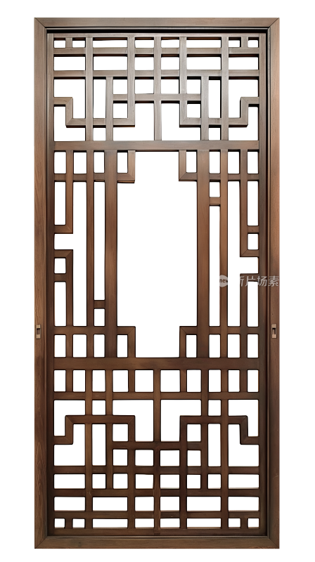 古风门窗免抠素材