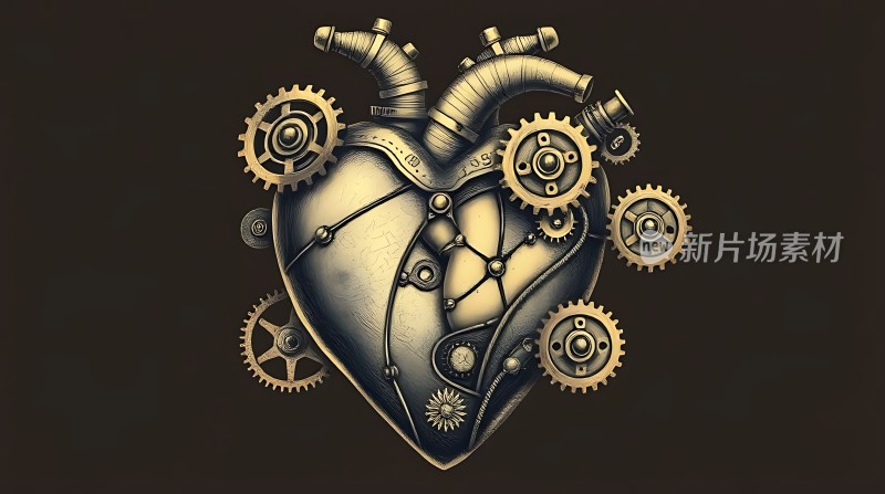 机械之心齿轮与心脏的结合