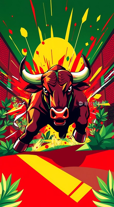 牛气冲天勇往直前！