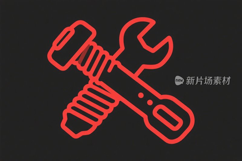 工具图标扳手螺丝