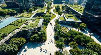 绿色生态办公区