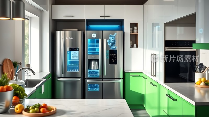智能冰箱与现代厨房设计
