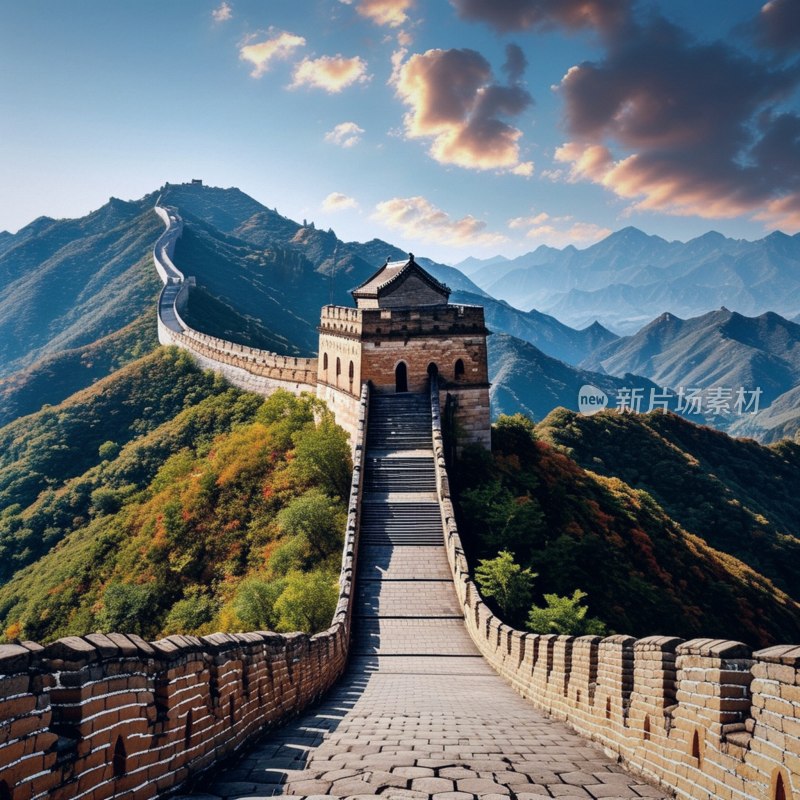 慕田峪长城秋色
