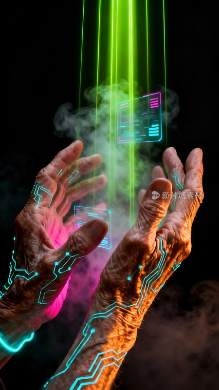 科技之手与未来数据交互