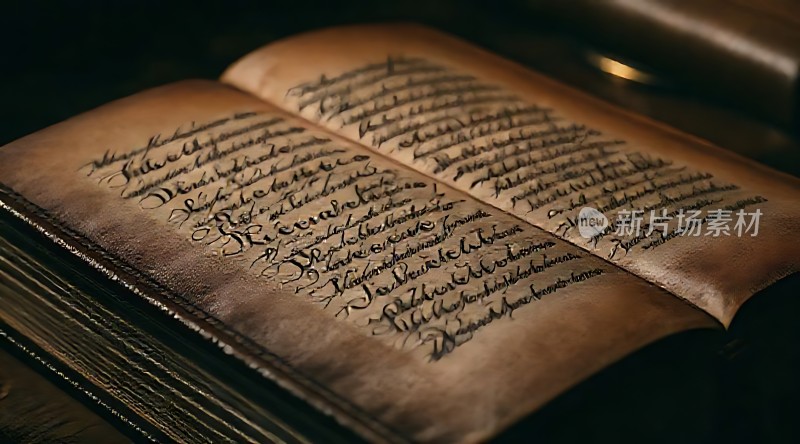 古卷秘籍神秘手稿