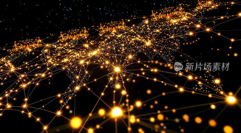 全球网络连接图