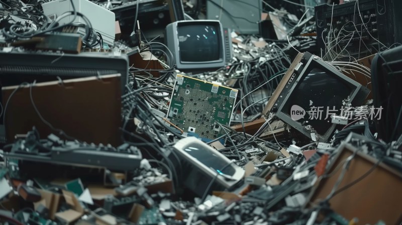 电子产品垃圾废弃