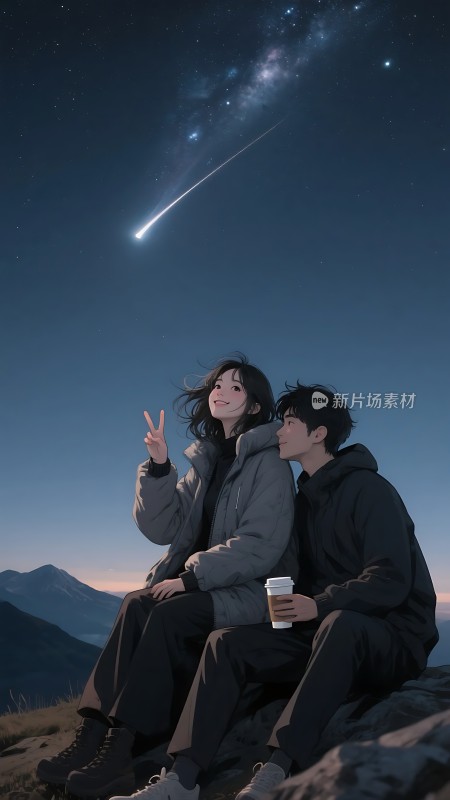 星空下的浪漫约会