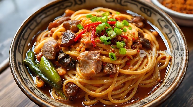 香辣牛肉面