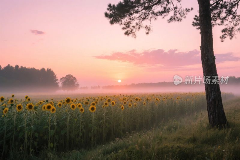 向日葵田园风光