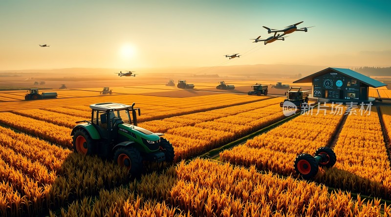 智慧农业科技助力丰收新时代