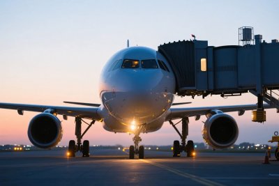 机场客机停靠 机场客机停靠