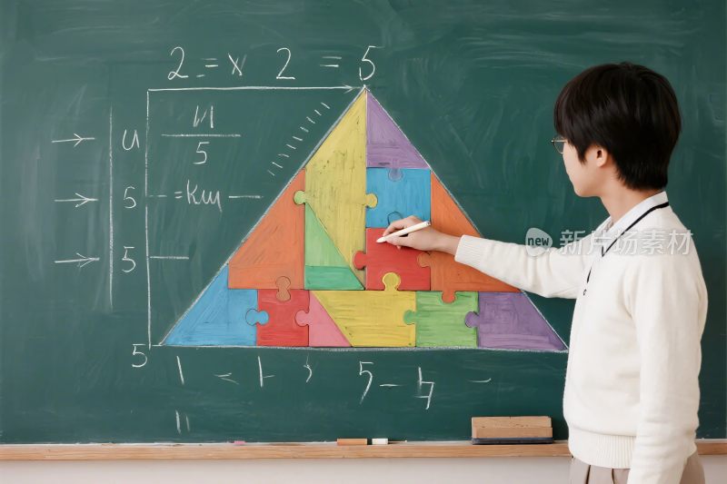 课堂数学拼图学习