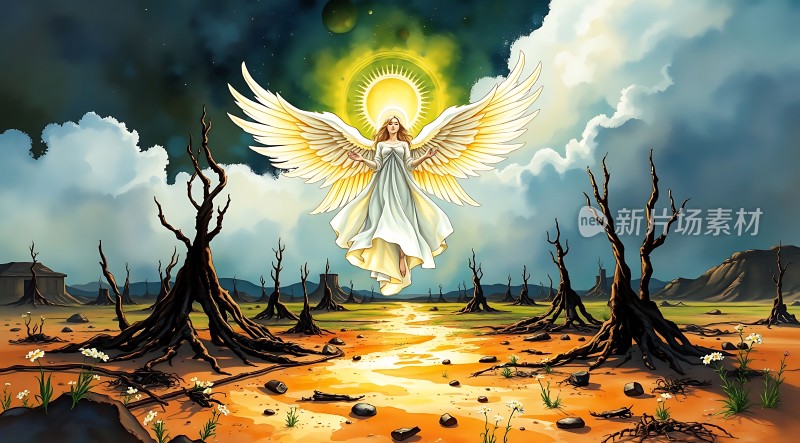 天使降临荒芜之地