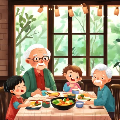 餐桌温馨时刻 餐桌温馨时刻