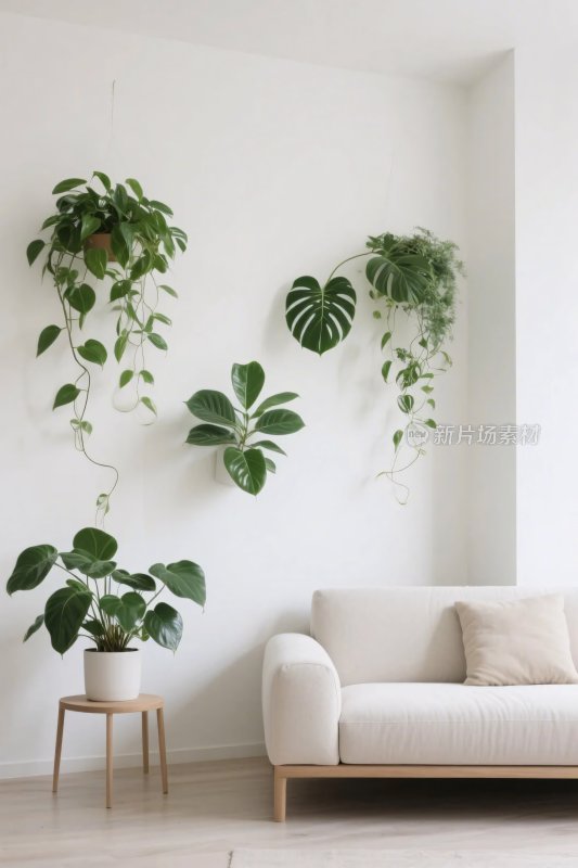 简约室内绿植布置