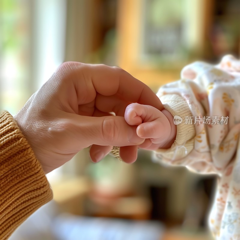 牵起的手未来的希望