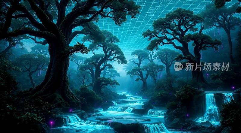 神秘森林秘境探秘