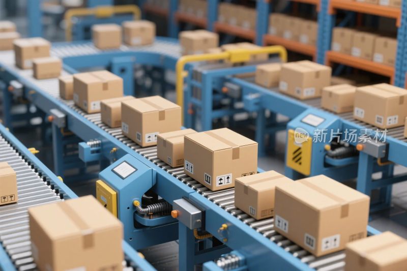 物流分拣自动化场景
