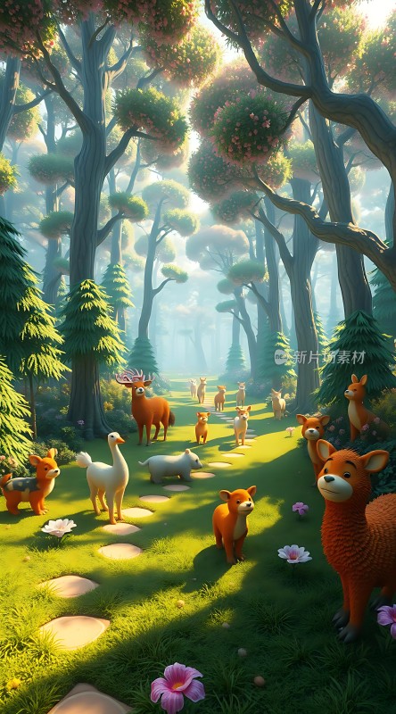 森林里的动物们