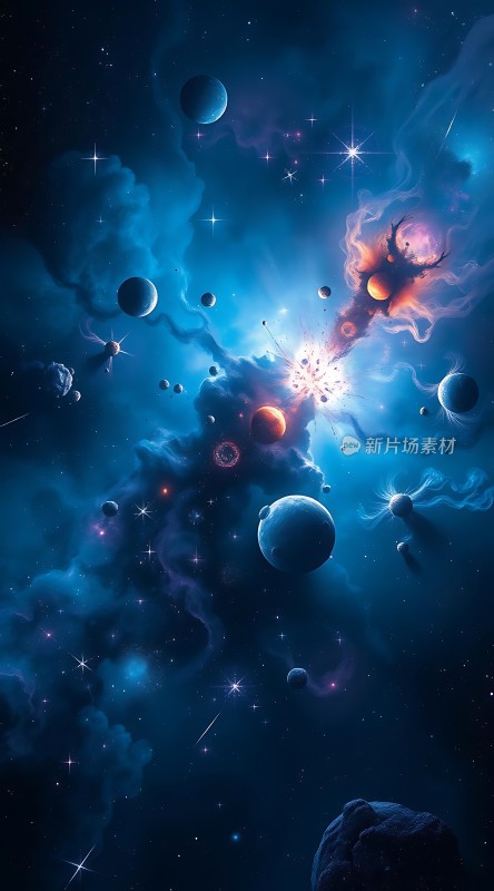 宇宙奇观星云、行星与恒星