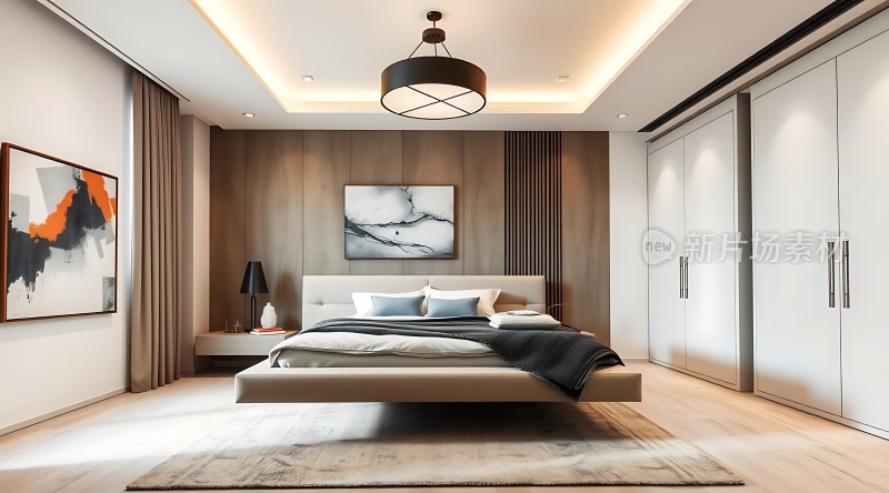 现代卧室设计简约风格温馨舒适