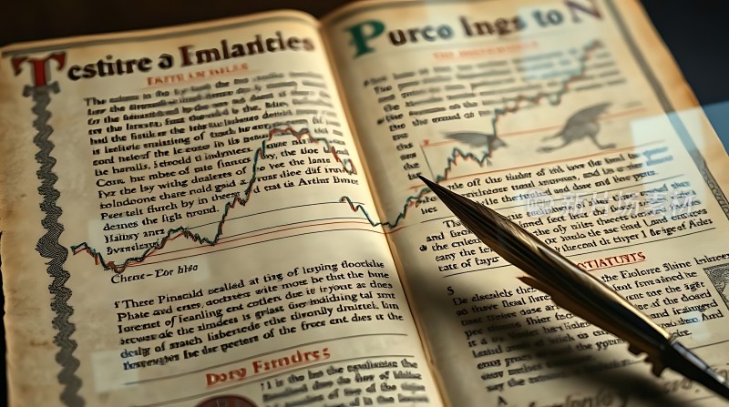 古旧书籍与钢笔的结合展现学术氛围