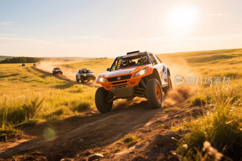 越野车户外越野场景