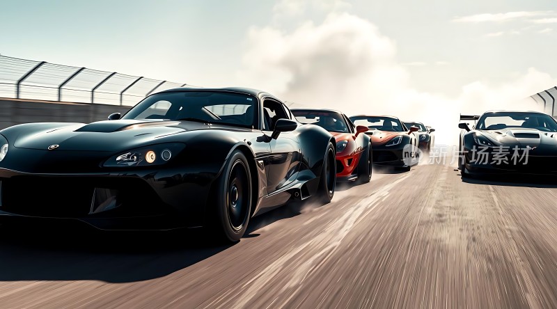 赛道飞驰赛车竞速