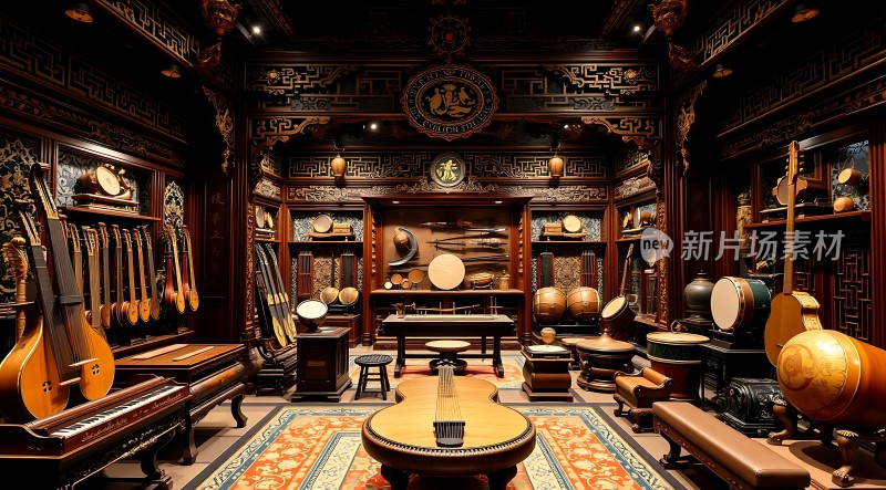 古乐器陈列室